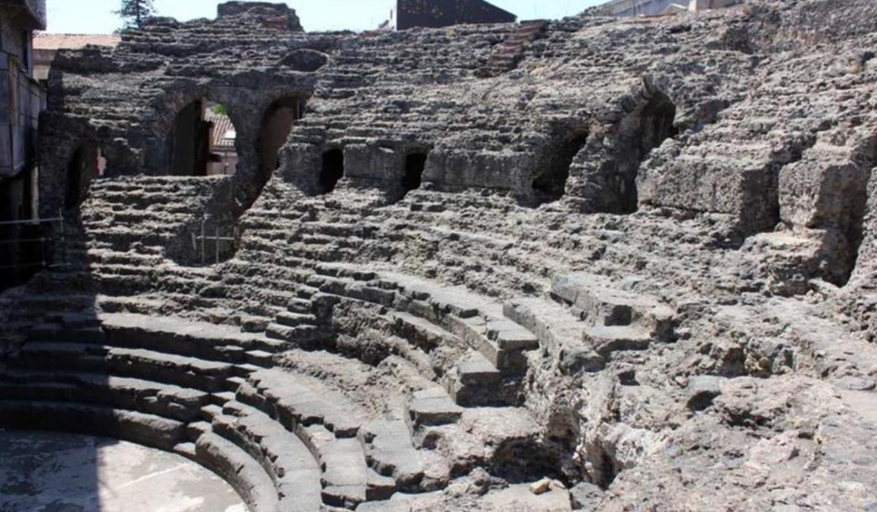 Апартаменты Domus Odeon La Casa Nel Parco Archeologico Di Катания Экстерьер фото